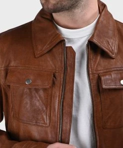 Oakwood Lederjacke Brown Herren 10 Oakwood Lederjacke Brown Herren -Oakwood Soldes Boutique f297ba9f0a444ce7a0a9ae71dad7021c