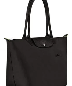 Longchamp Damen LE PLIAGE Handtasche Schwarz -Oakwood Soldes Boutique f65b9a97a3794ed6b2e321e3f0d9a120