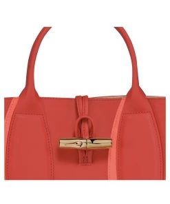 Longchamp Damen ROSEAU SHADOW Handtasche Rouge -Oakwood Soldes Boutique f6892a4dde874a1999845aeeca1de2b2