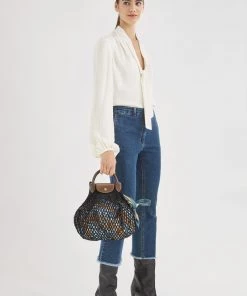 Longchamp LE PLIAGE FILET Handtasche Schwarz Damen