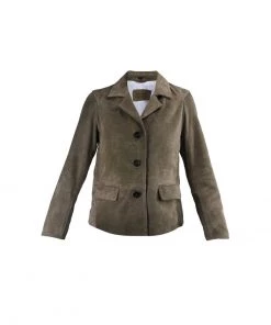 Oakwood Damen ENZA Lederjacke Brown -Oakwood Soldes Boutique f7067889dfb444e0b584fc424f5e5ca8