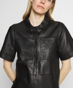 Oakwood TAYLOR Hemdbluse Black Damen -Oakwood Soldes Boutique f71eb14832a54c7c9bd43ffc9c62a9f5