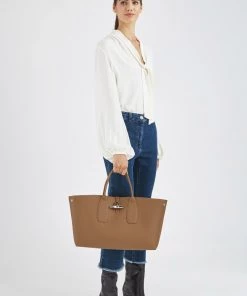 Longchamp Damen ROSEAU Handtasche Naturel