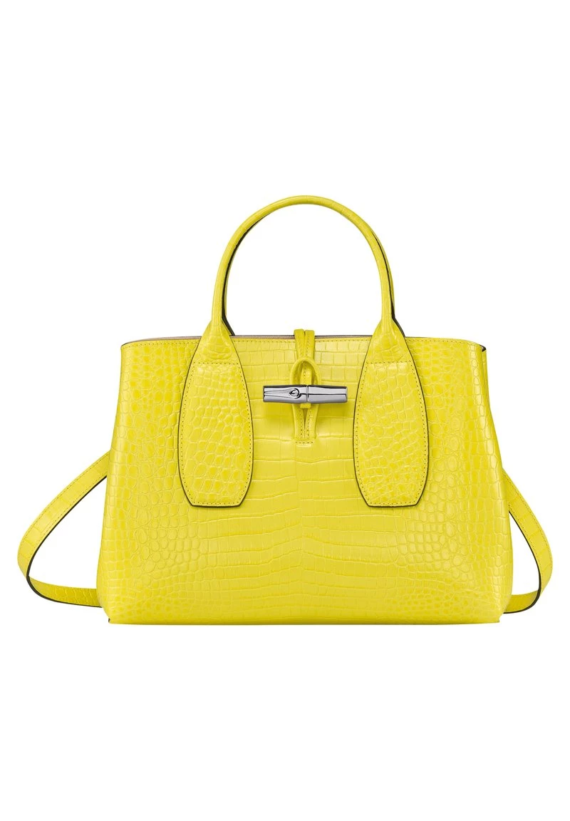 Longchamp ROSEAU Handtasche Zitrone Damen 2 Longchamp ROSEAU Handtasche Zitrone Damen – Bild 2