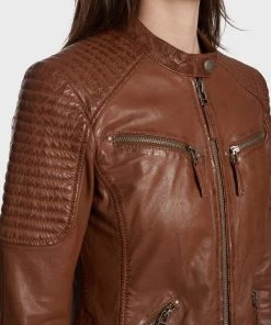 Oakwood HILLS Lederjacke Cognac Color Damen 11 Oakwood HILLS Lederjacke Cognac Color Damen -Oakwood Soldes Boutique f790924f8df84fdd92aac54cf4386de3
