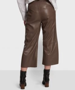 Oakwood Lederhose Brown Damen -Oakwood Soldes Boutique f796c4672bd8432899ac829bc85d7e50