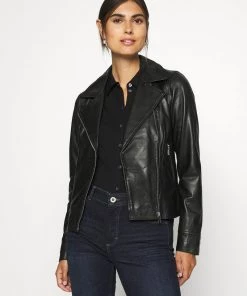 Oakwood Damen MARJORY Lederjacke Black