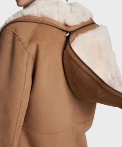 Oakwood Damen MASHA Wintermantel Light Brown -Oakwood Soldes Boutique f8c4fe1dffff4b18855b2aaf5ccaf05d