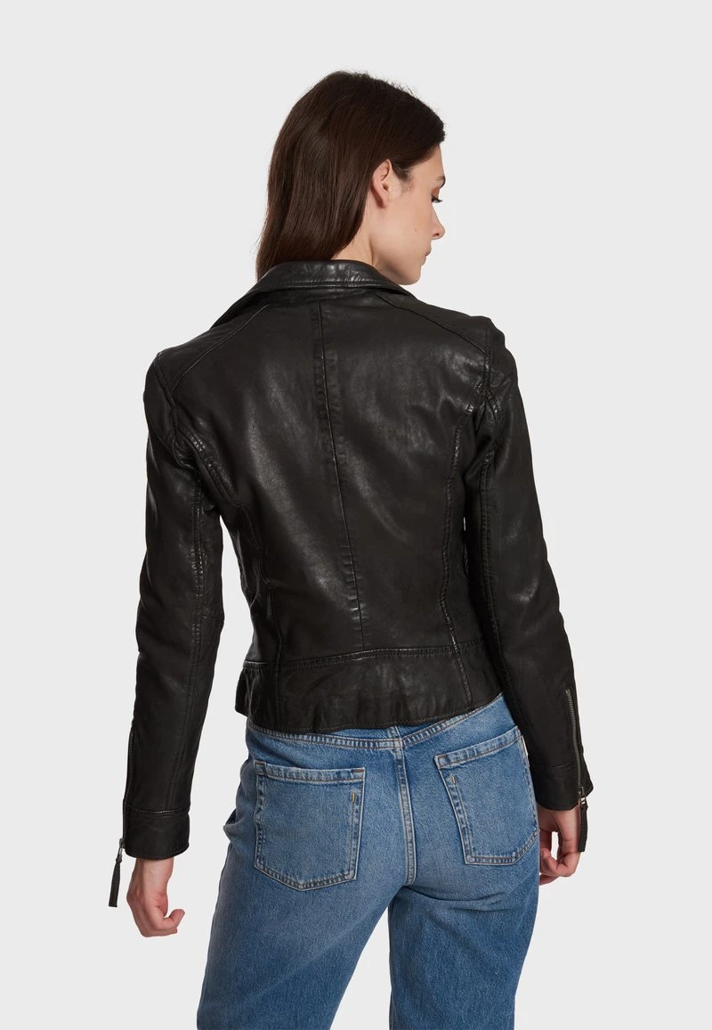 Oakwood SAMANTHA Lederjacke Black Damen 3 Oakwood SAMANTHA Lederjacke Black Damen – Bild 3