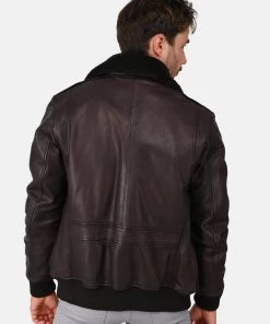 Oakwood ANDERSEN Lederjacke Brown Herren -Oakwood Soldes Boutique fc2330d7274e4cb7a64a85d06ca9bb31