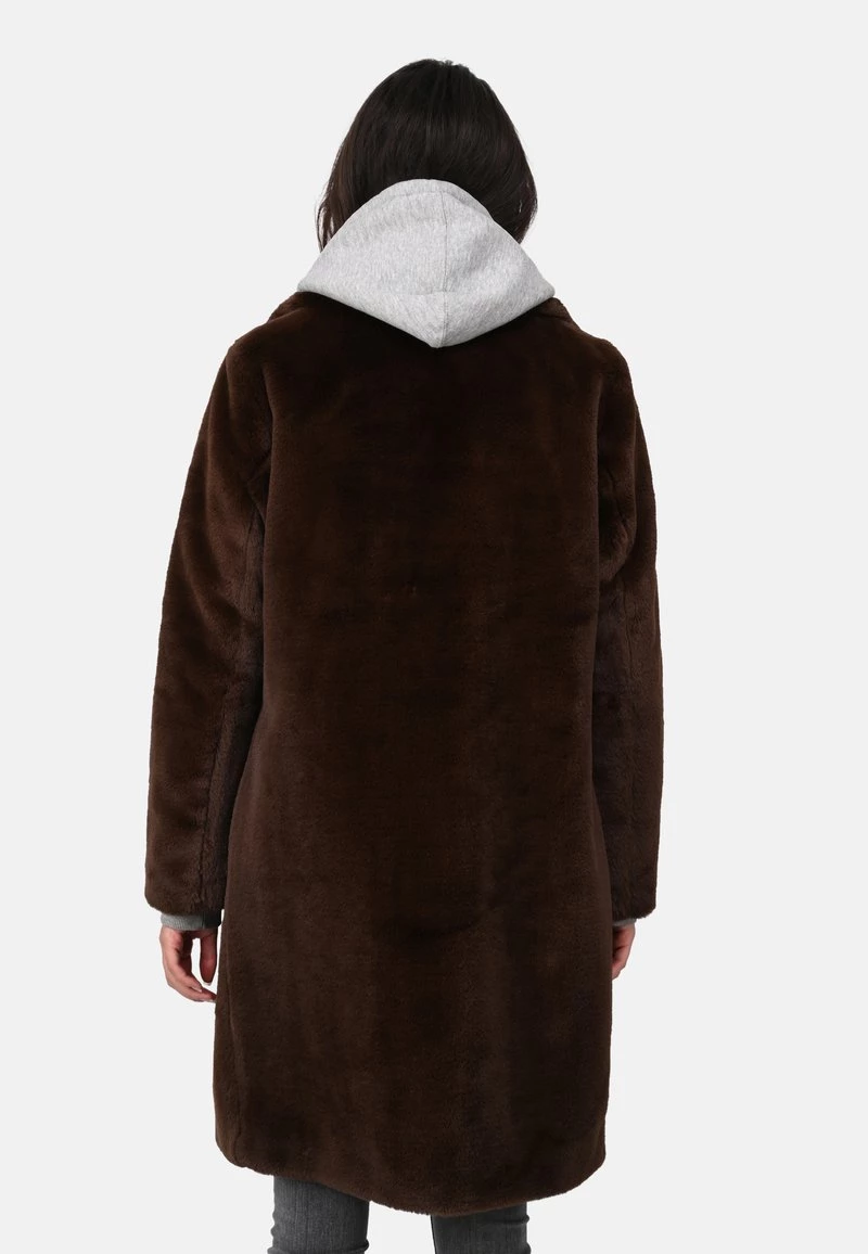 Oakwood CYBER Wintermantel Dark Brown Damen 3 Oakwood CYBER Wintermantel Dark Brown Damen – Bild 3