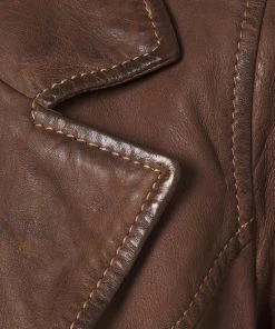 Oakwood TRISH Lederjacke Brown Damen -Oakwood Soldes Boutique fe1912739751454c8bfa78224264311c